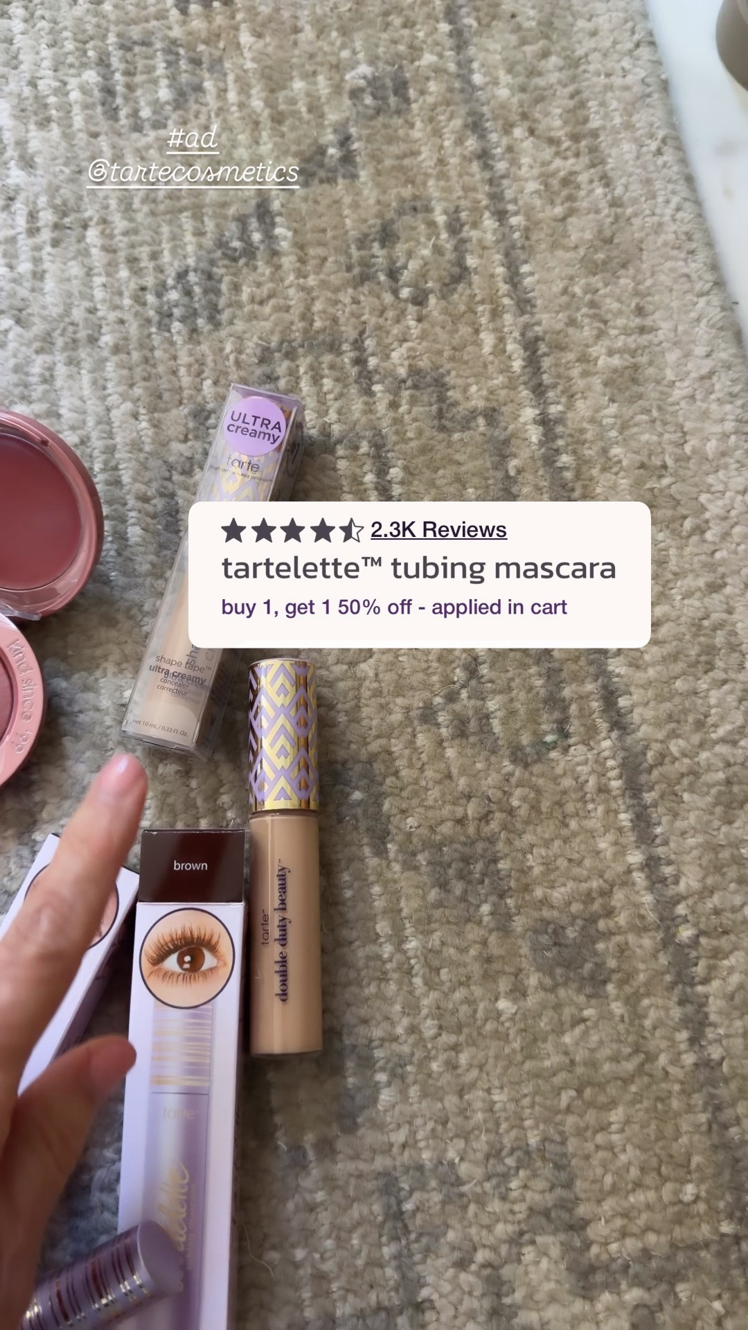 Sandi’s favorite mascara is on sale buy one get one 50% off

#LTKOver40
