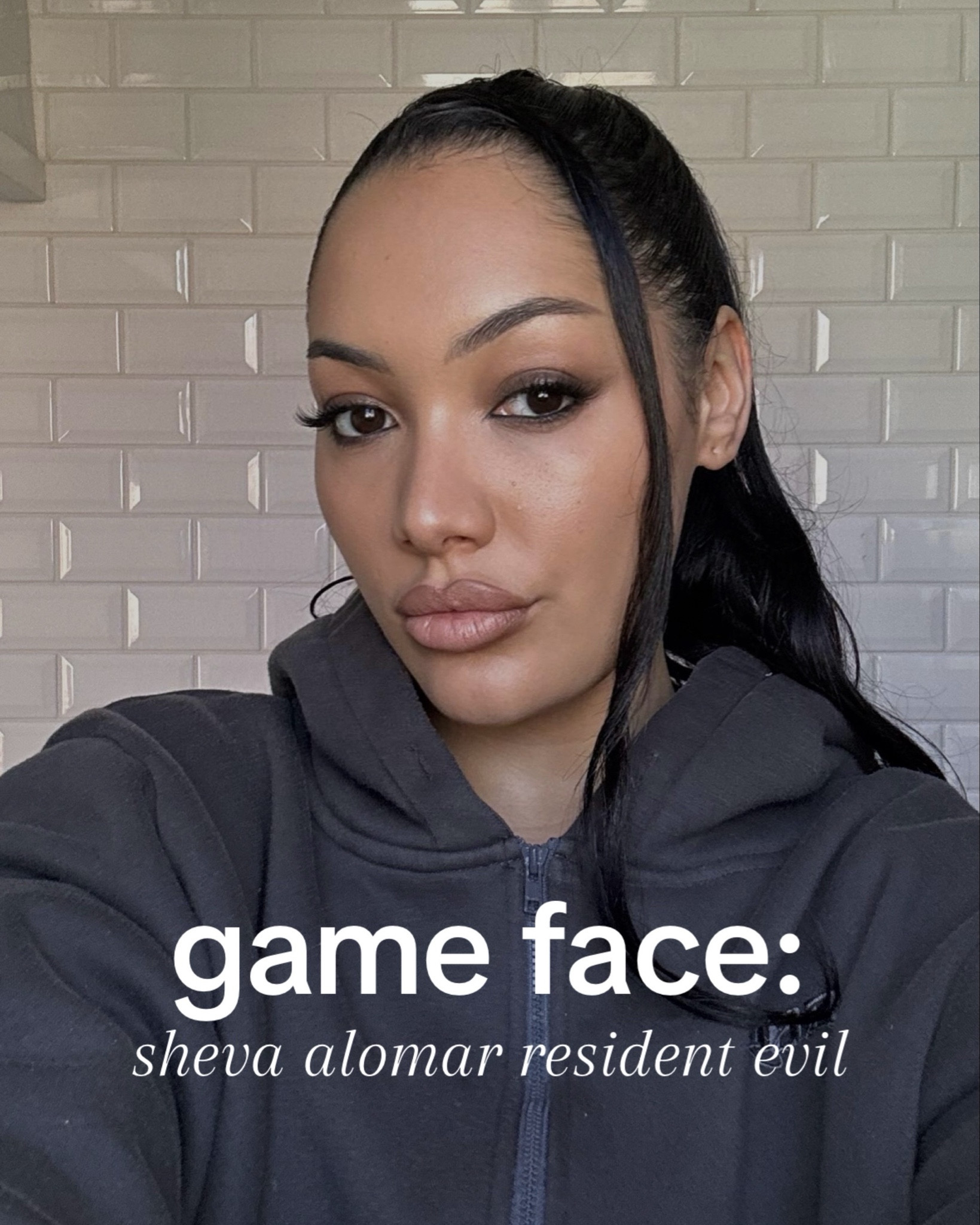 game face: sheva alomar resident evil 

#LTKeurope #LTKbeauty #LTKuk