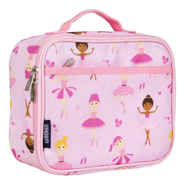 Wildkin Kids Insulated Lunch Box for Boy and Girls, BPA Free (Ballerina Pink) - Walmart.com | Walmart (US)
