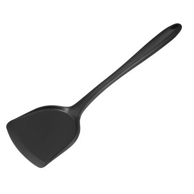 Unique Bargains Silicone Heat Resistant Flexible Non-Stick Spatula 1 Pc Black | Target