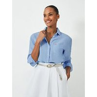 Crew Clothing Linen Blend Shirt | Very (UK)