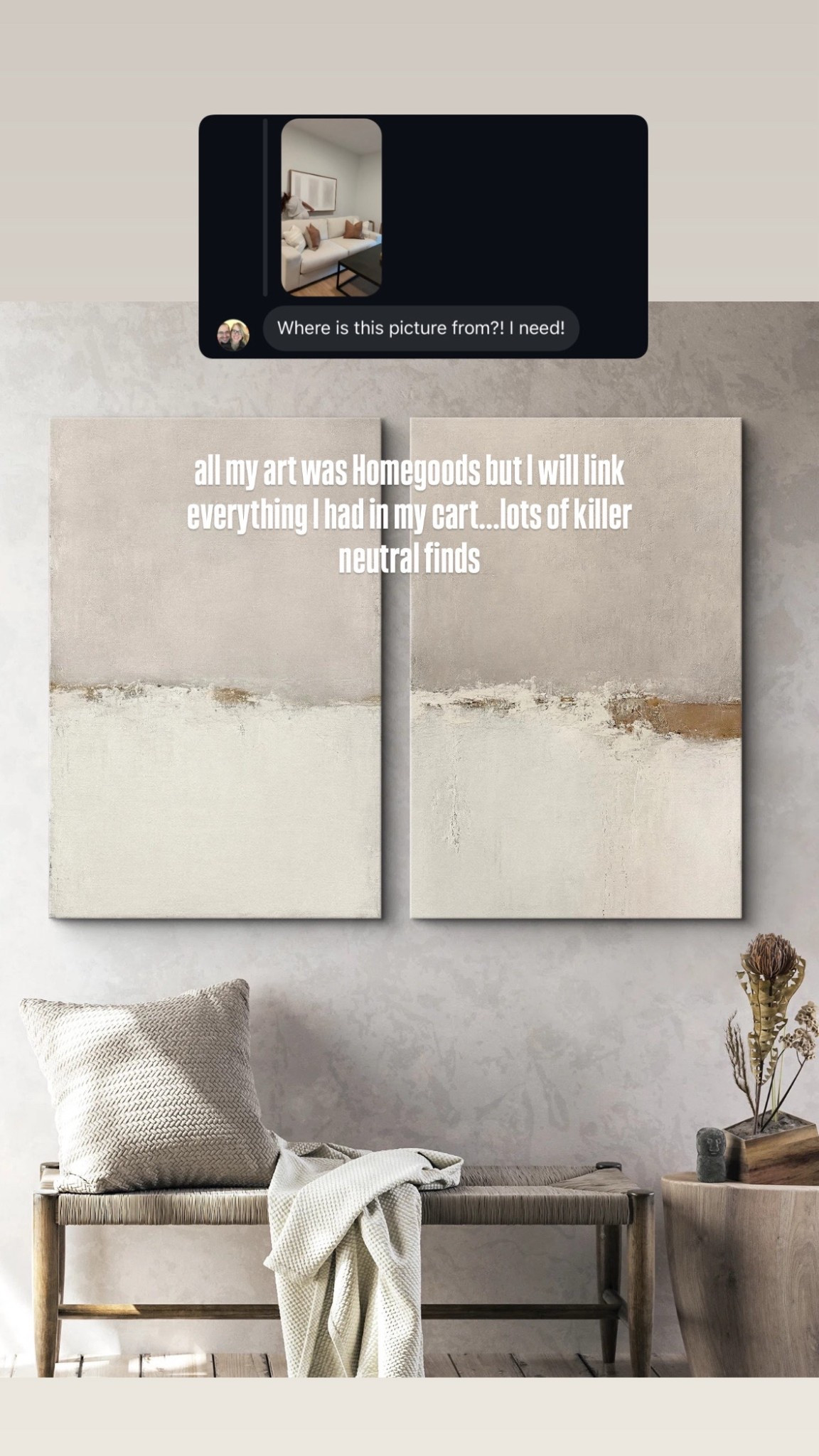 Neutral art 

#LTKHome