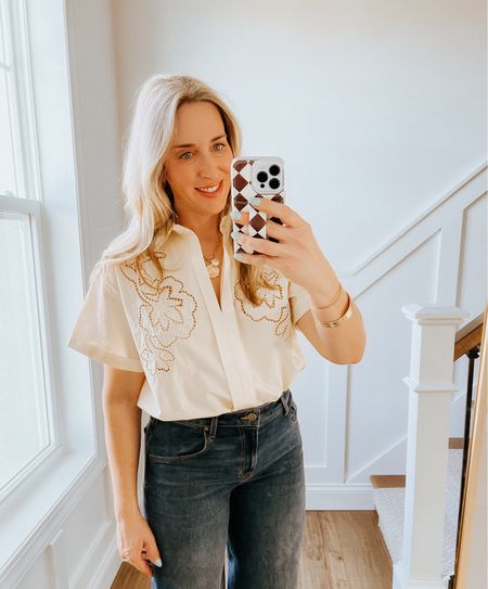 Target Spring Top

Perfect spring cotton top from Target! Boxy and loose fit - still in my true size medium. 

#springoutfit #top #targetfind #targetstyle 

#LTKover40 #LTKstyletip #LTKfindsunder50