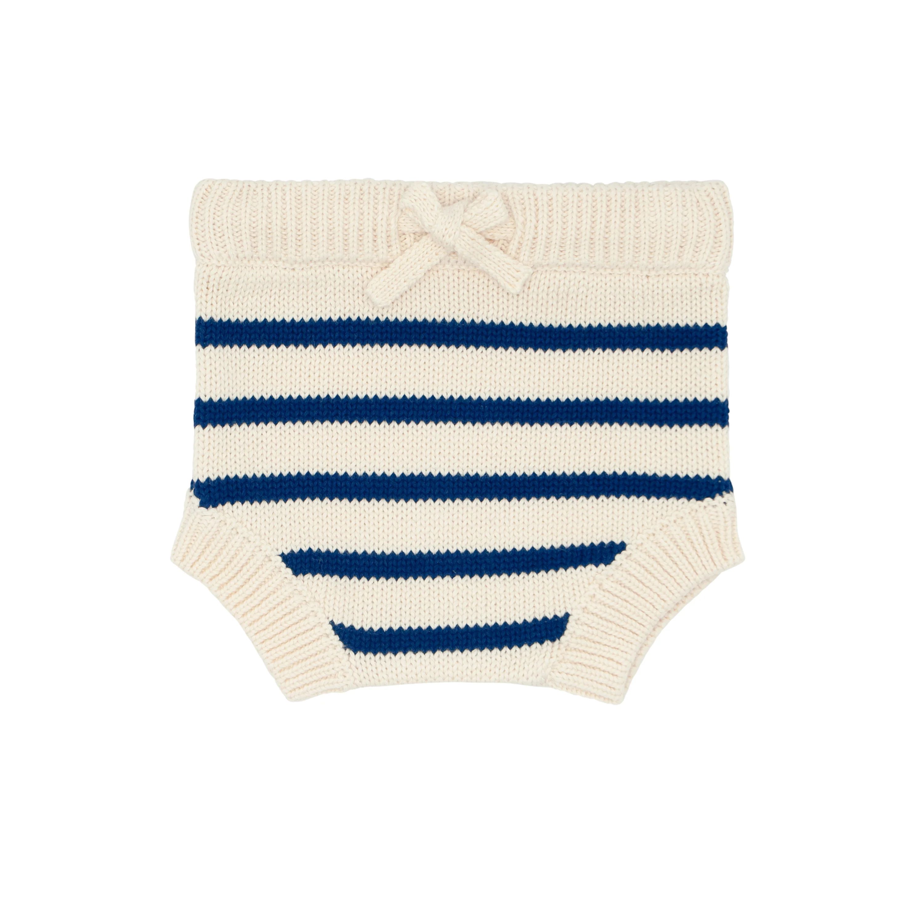 baby breton stripe knit bloomer | minnow swim | minnow