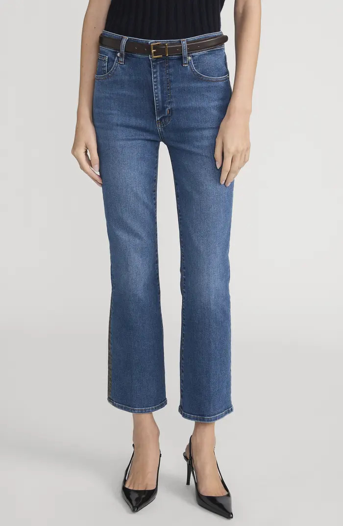 The Reboot High Waist Crop Flare Jeans | Nordstrom