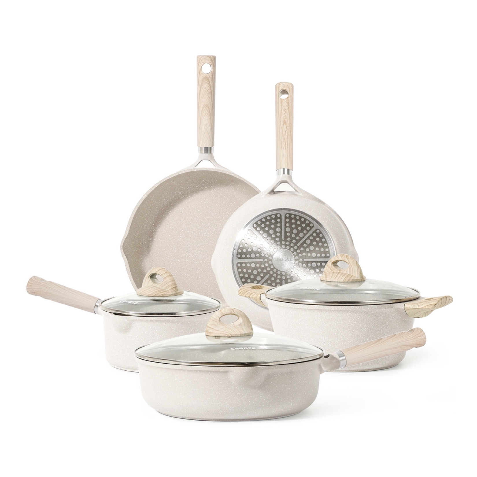 Black Friday Flash Deal at Wal-Mart happening now on this cookware set! Marked down to $67.99. Savings of $172. 😨 The girl math is mathing and that means $172 in the next Black Friday shopping round is basically free. 🤷🏼‍♀️

#LTKHolidaySale #LTKCyberWeek #LTKGiftGuide