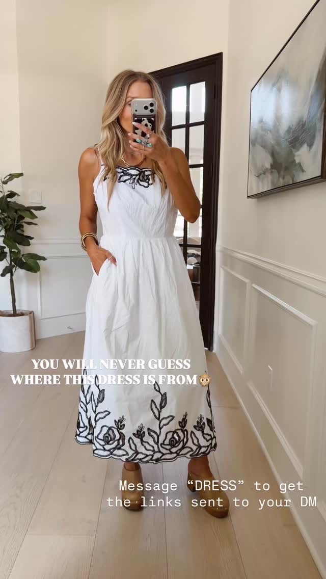Anthropologie vibes at freaking Walmart ✨👀 the most gorgeous dress I’ve bought there! 

Wearing my tts (small) but could have sized down.

5’5” // 120 ish lbs

#LTKootd #LTKdayinmylife #LTKgrwm