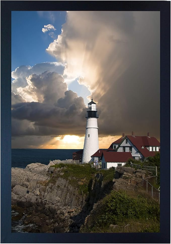 Black Gallery 20x30 Poster Frame - Wide Molding - Includes Attached Vertical AND Horizontal Hangi... | Amazon (US)