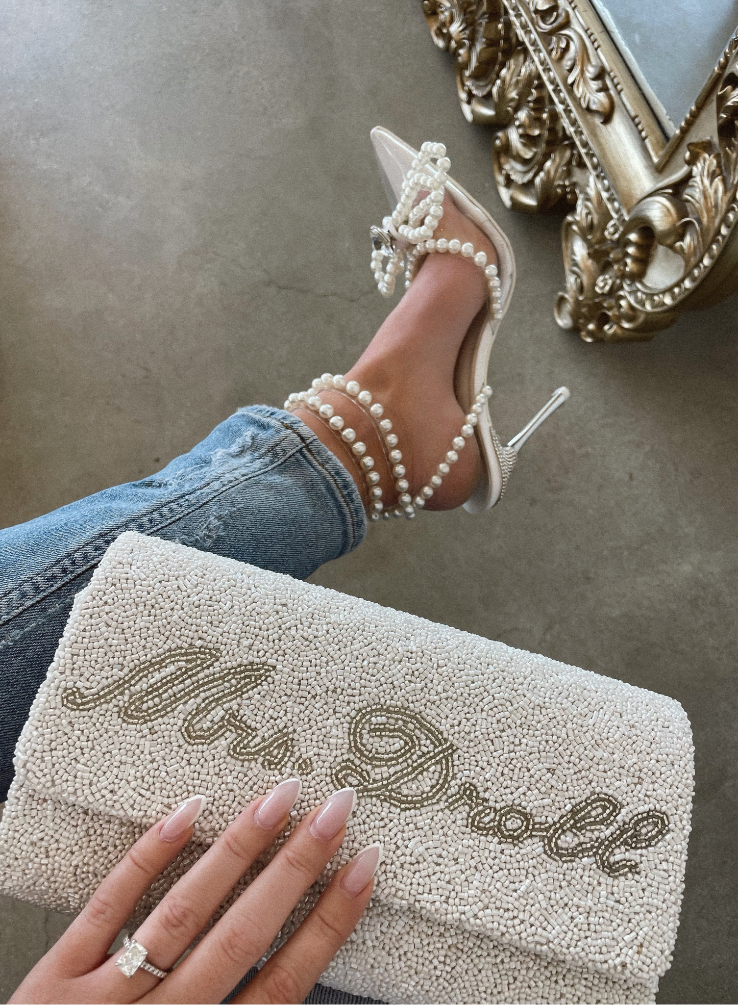 Perfect bridal heels & clutch for your engagement party, bachelorette, or bridal shower 👰🏼‍♀️

#LTKwedding