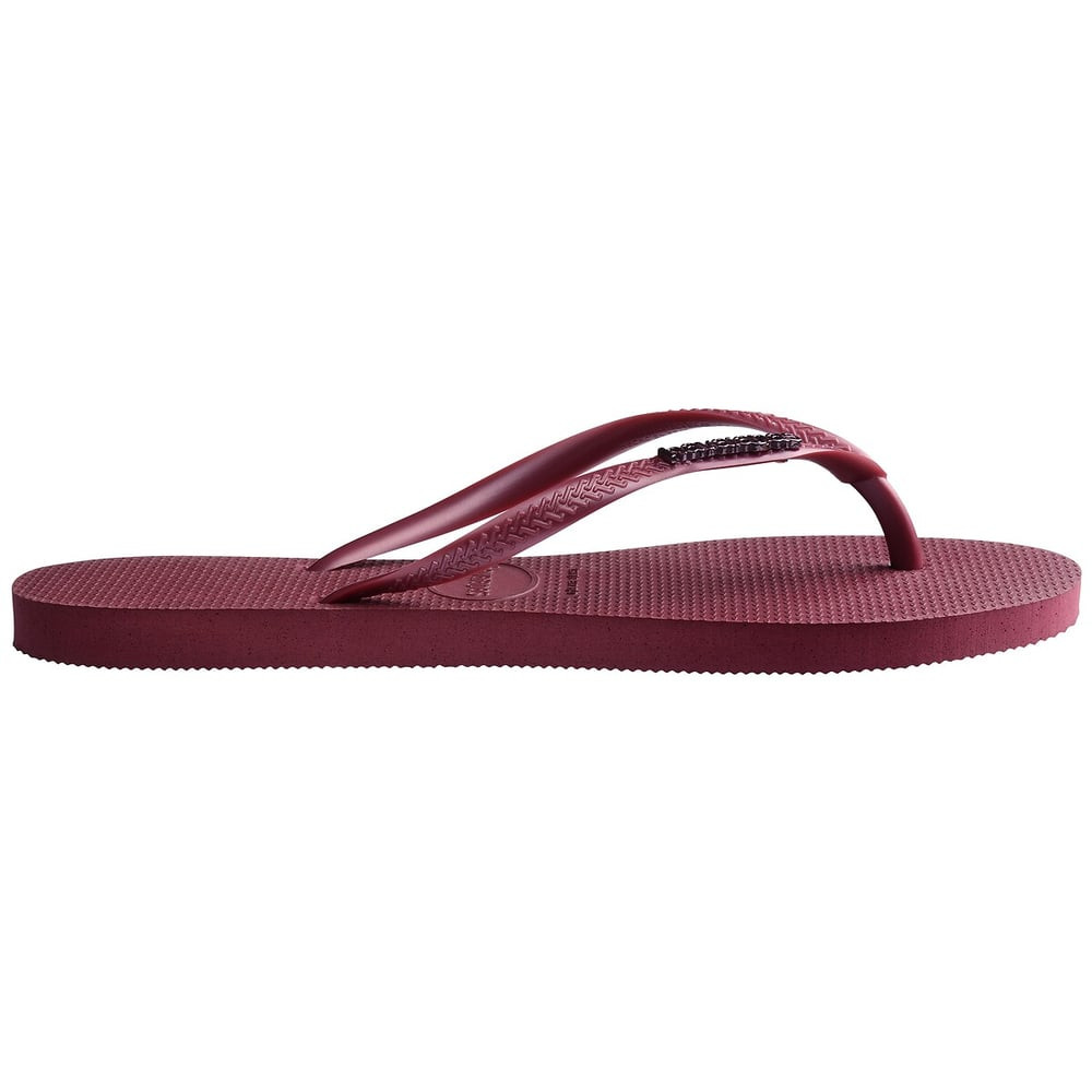 Hav Slim Logo Metallic Flip Flops | La Redoute (UK)