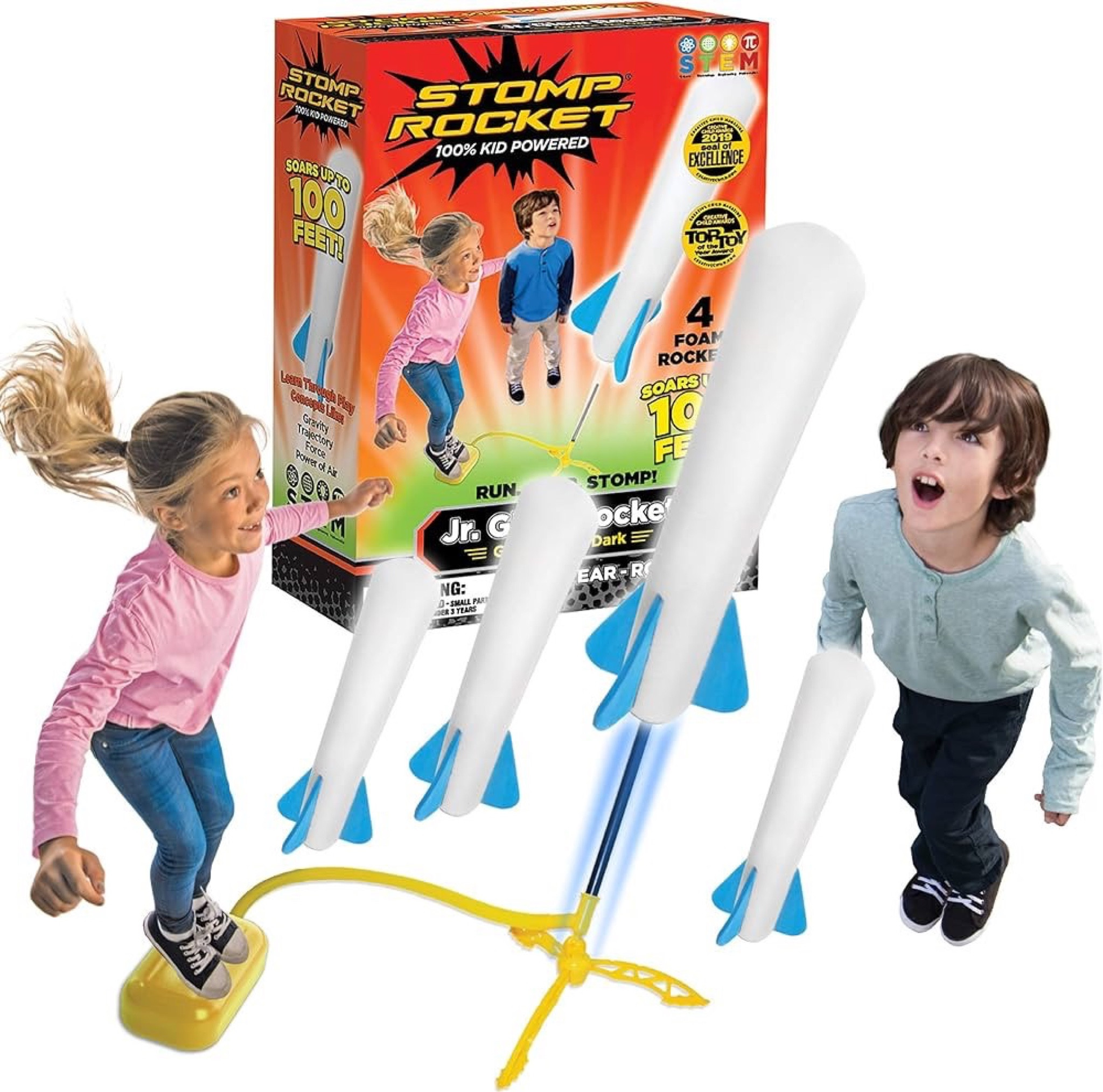 This rocket launcher is a great way to keep your toddler occupied! It’s also glows! Also has a $3 coupon to click! Makes it about $12.99

#LTKkids #LTKfindsunder50 #LTKGiftGuide