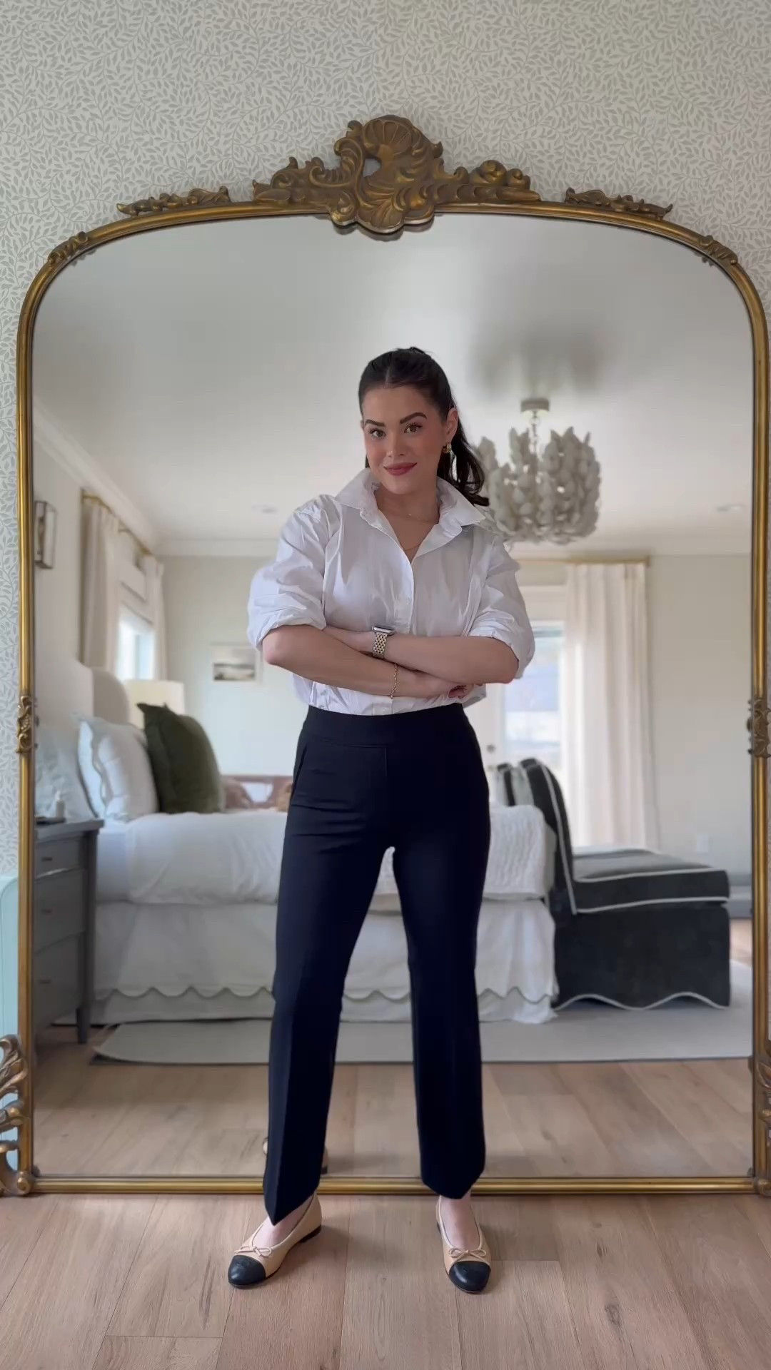 The perfect pants don’t exi— 🤭 @spanx SPANXsupersmoothTM PerfectFit Ponte Pants are so tailored a chic, no one would know how insanely comfortable they are!! Comment SHOP for links and use my code MADISONXSPANX to get 20% off purchase + free shipping for new customers. #SpanxPartner