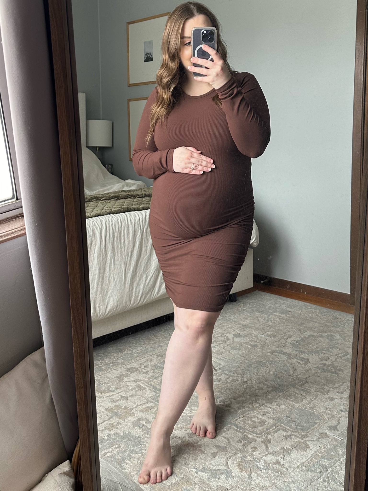 Non maternity, bump friendly dress! 

Wearing size large! Super stretchy!!

Bump friendly dress
Bump friendly style
Pregnancy style
Pregnancy dress


#LTKbaby #LTKfamily #LTKbump