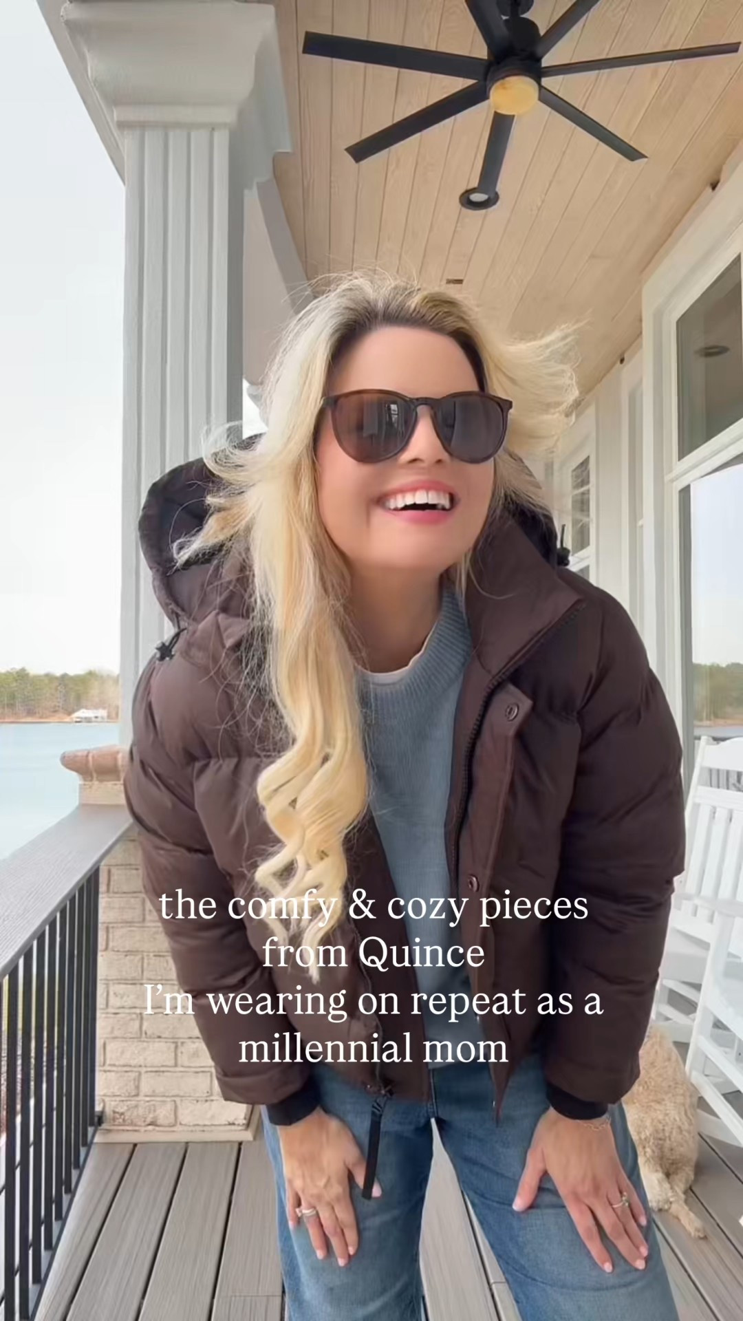 love these cute and cozy pieces I'm wearing on repeat as a millennial mom. New customers can save 10% with my code INFG-26BECKYFKELLER10 If you asked me my number one closet staple that I'm wearing on repeat, it's this 100% grade A Mongolian cashmere sweater. It's a relaxed fit so I size down. Love this beautiful blue, and I also have it in oatmeal. The 100% organic cropped cardigan is perfect for spring - such an airy breathable layer that you can mix and match so many different ways. And the cropped puffer has been keeping me warm in all the snow and rain - such a beautiful color and goes with everything. spring outfits, spring sweaters, spring style #springoutfits #quincepartner @onequince

#LTKootd #LTKgrwm #LTKdayinmylife