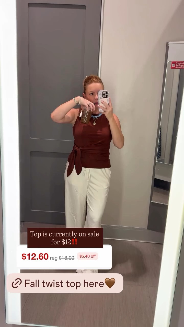 Top is currently on sale for $12‼️ @target