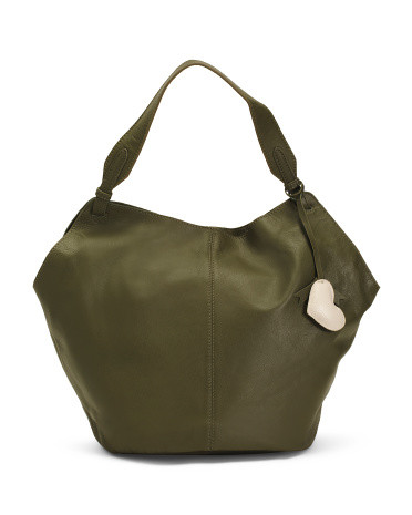 Leather Elegant Hobo | TJ Maxx