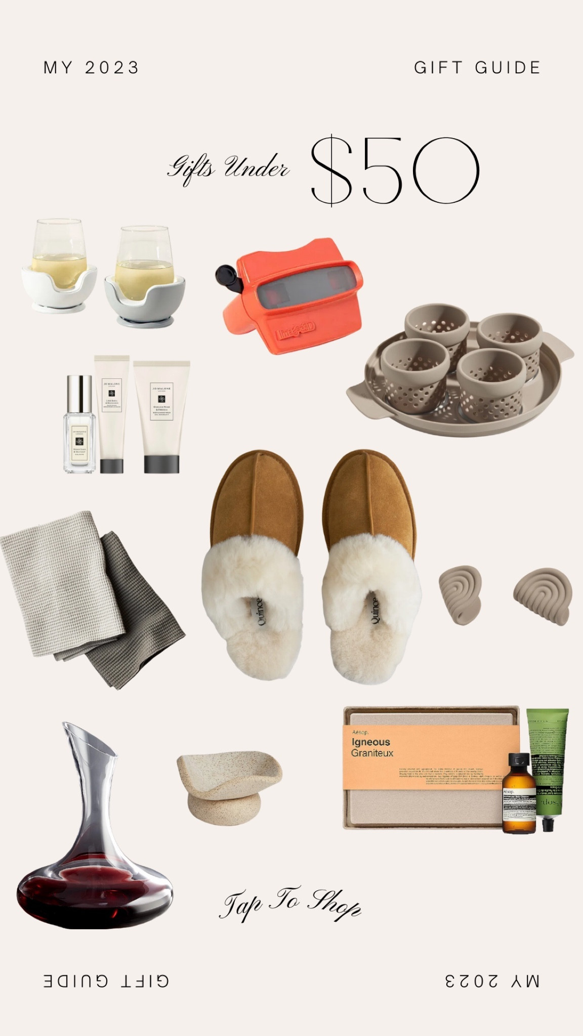 Gifts under $50
My 2023 Gift Guide is here! A curation of products I am gifting this year or have and love! 

#LTKSeasonal #LTKGiftGuide #LTKHoliday