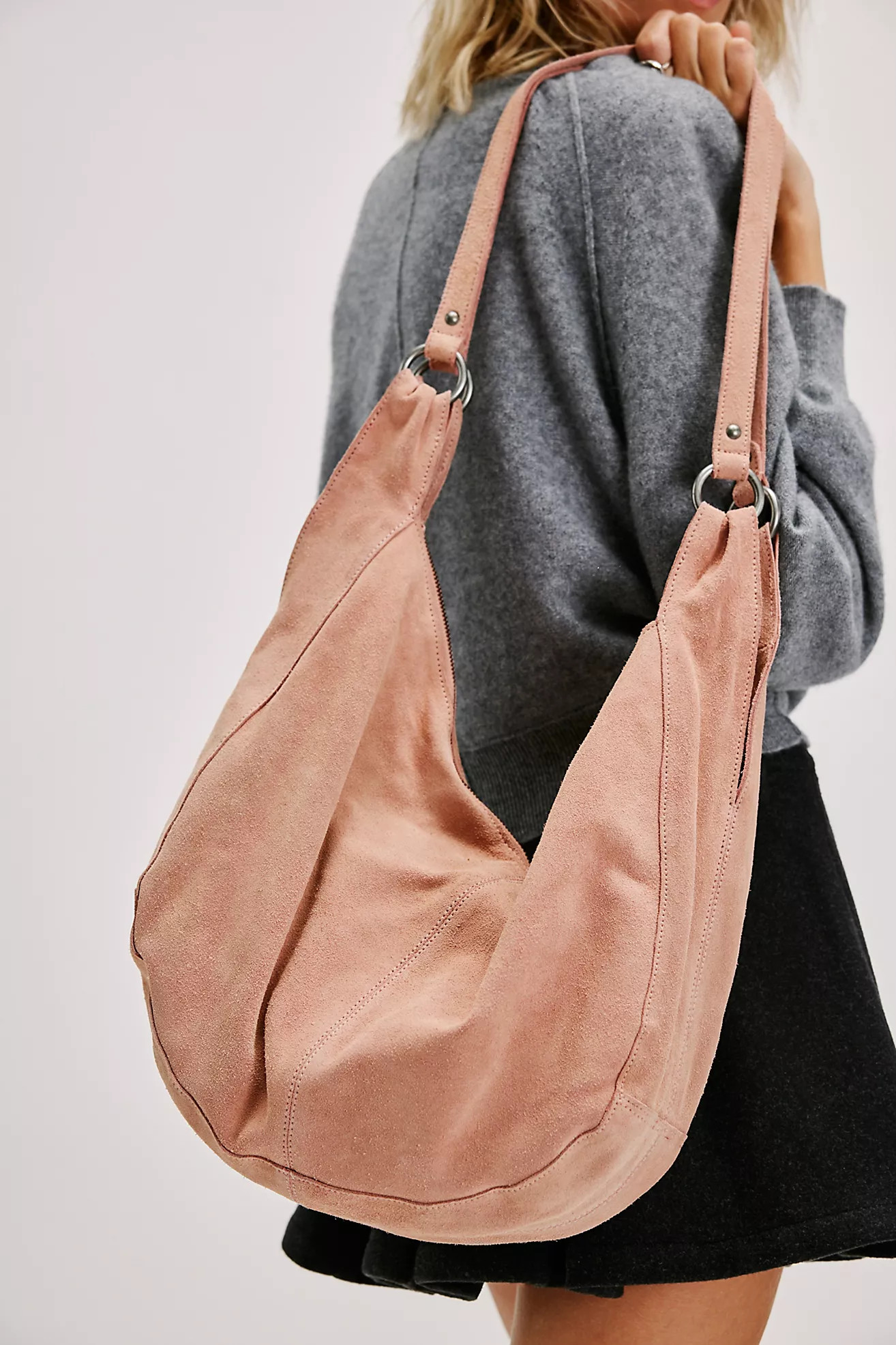 Roma Suede Tote Bag | Free People (Global - UK&FR Excluded)