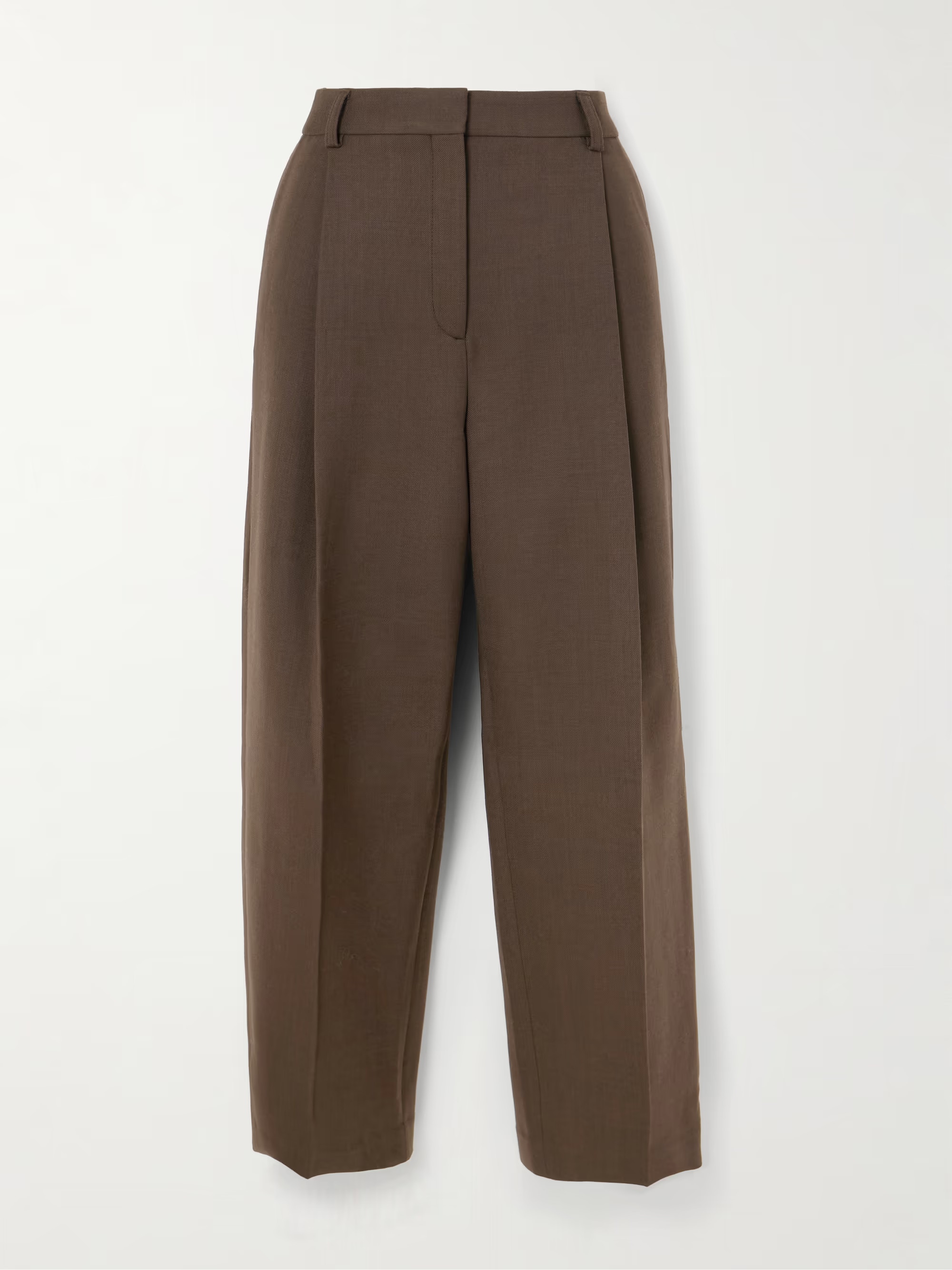 Pauli pleated twill tapered pants | NET-A-PORTER (UK & EU)