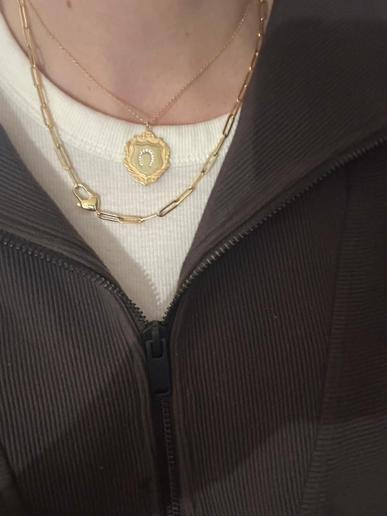 I wore my Christmas gifts out to dinner tonight. This new necklace stack from Gorjana and Gabi Rielle will be on repeat.  

#LTKOver40 #LTKGiftGuide