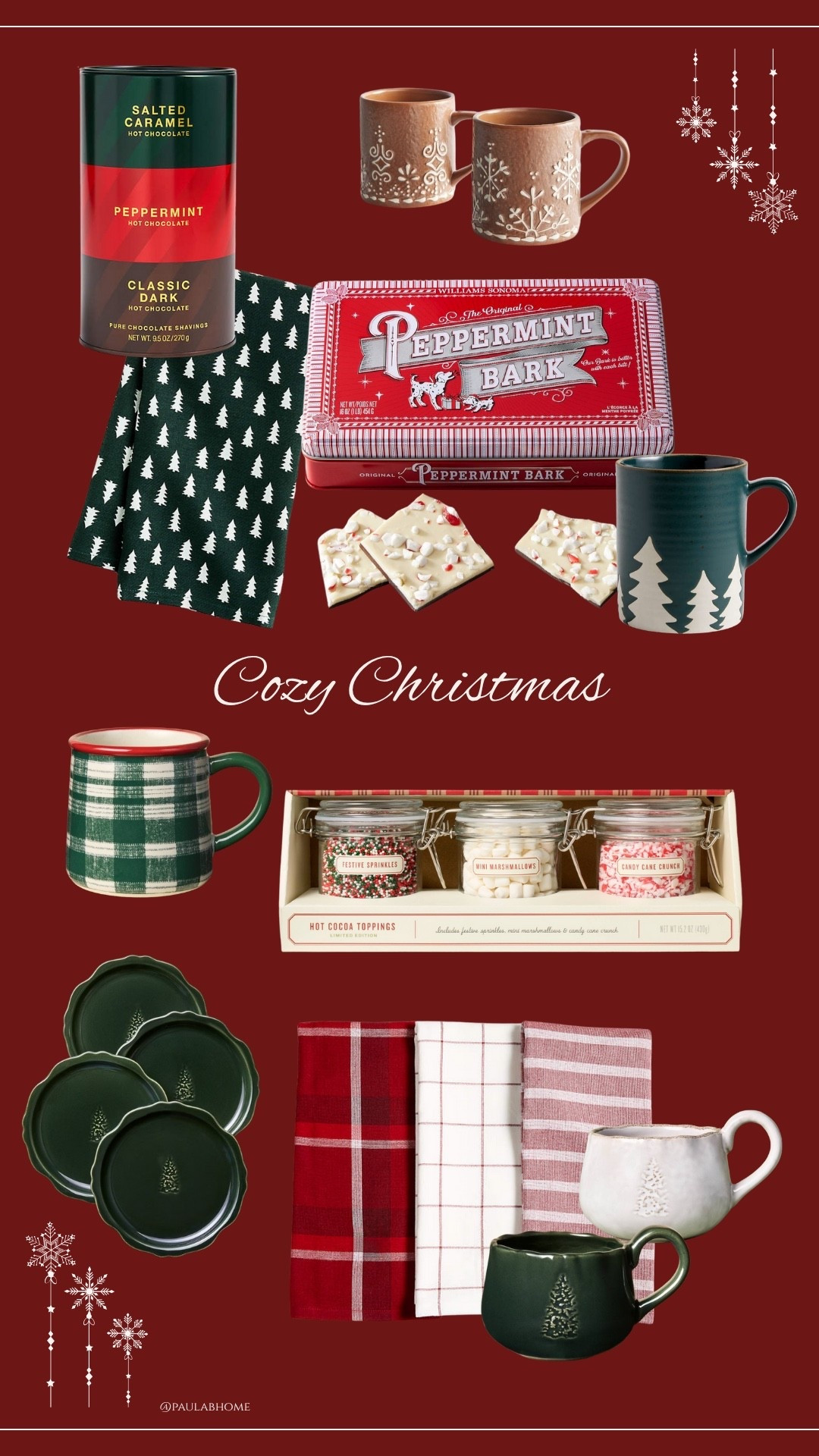 Time to indulge in some good peppermint barks and hot chocolate. All these items make a great Christmas gift in a basket. 

Christmas mugs, Christmas kitchen towel, hot chocolate supplies, Target finds, Crate and Barrel, Pottery Barn  

#LTKFindsUnder50 #LTKSeasonal #LTKHoliday
