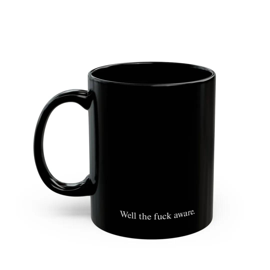Well the F*ck Aware Mug | Onyx Storm Quote | Sarcastic Coffee Mug | Funny Gift for Friends | Mini... | Etsy (US)