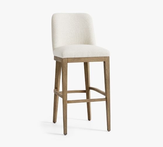 Layton Upholstered Bar & Counter Stools | Pottery Barn (US)