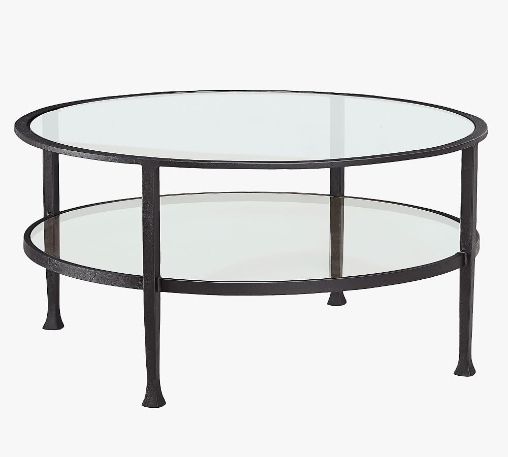 Tanner Round Coffee Table (36") | Pottery Barn (US)