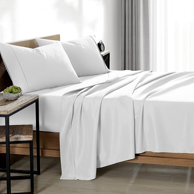 Bare Home Full XL Sheet Set - Premium 1800 Ultra-Soft Microfiber Sheets Full Extra Long - Double ... | Amazon (US)