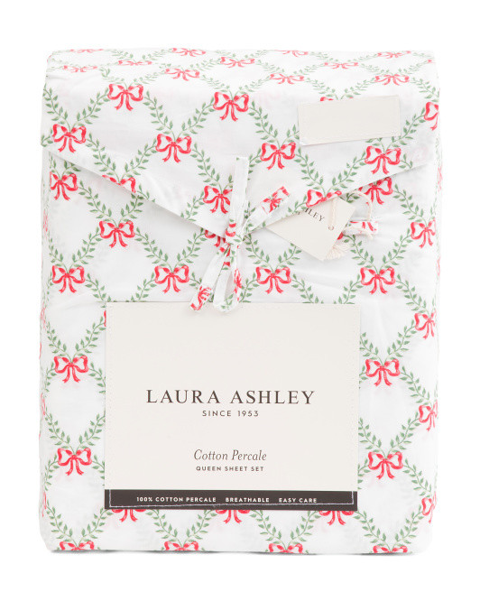 Bow Trellis Sheet Set | TJ Maxx