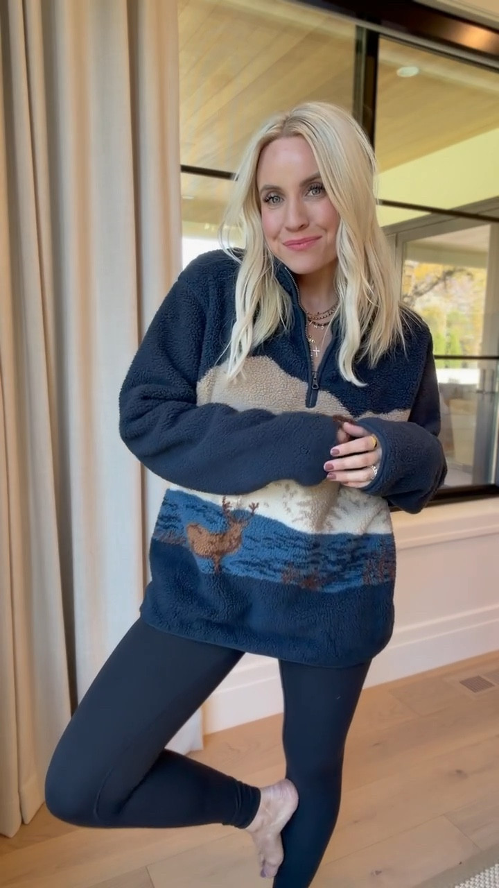 This fleece is actually from the men’s section! It’s 50% off right now making it $39! I’m in a size M

#LTKFindsUnder50 #LTKStyleTip #LTKSaleAlert