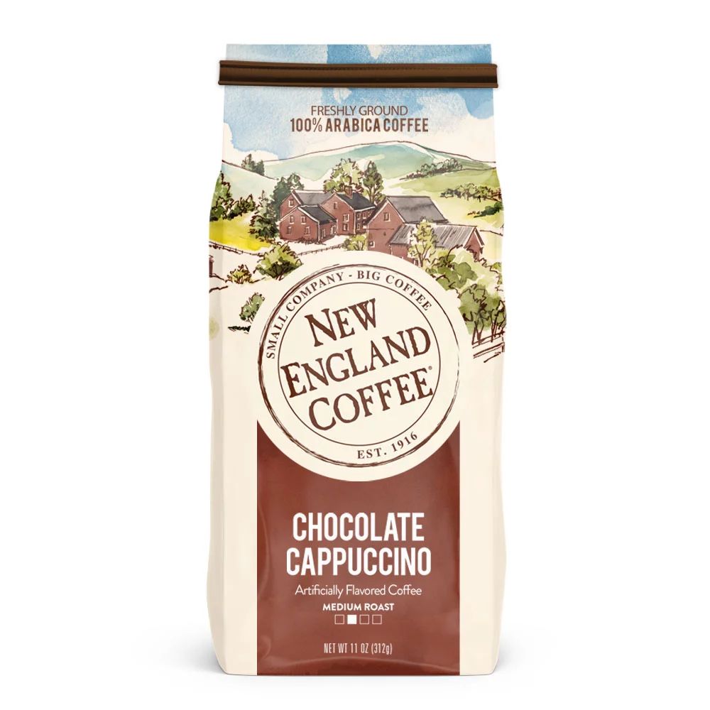 New England Coffee Chocolate Cappuccino, 11 Oz. | Walmart (US)