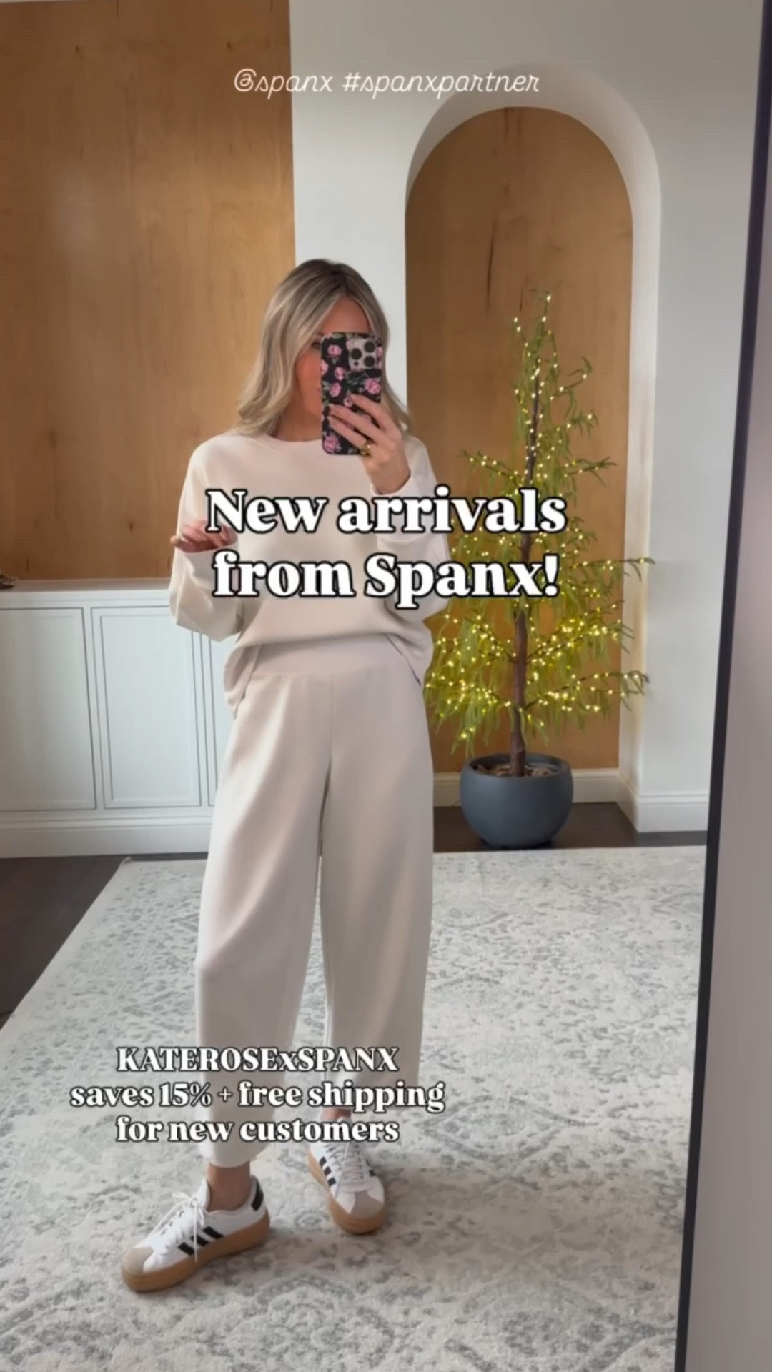 @spanx new arrivals! Use code KATEROSExSPANX to save 15% plus free shipping for new customers 

Gorgeous new air essentials luxe collection - comes in multiple colors and styles. Wearing crewneck sweatshirt (sized up to small) and barrel sweatpants (xs petite)

Air essentials luxe cardigan is such a nice gift - perfect for travel or an elevated casual outfit. 4 colors - wearing size small

Booty boost luminara leghjngs - beautiful sheen detail - grab the matching tank for an elevated workout set! Comes in full length or 7/8 length. Wearing xs in both

#spanxpartner

Follow my LTK @roseykatestyle on the @shop.LTK app to view this post and get my exclusive app-only content!

#liketkit #LTKHoliday
@shop.ltk
https://liketk.it/5Gwnf 

Follow my LTK @roseykatestyle on the @shop.LTK app to view this post and get my exclusive app-only content!

#liketkit  
@shop.ltk
https://liketk.it/5H47R

Follow my LTK @roseykatestyle on the @shop.LTK app to view this post and get my exclusive app-only content!

#liketkit #LTKGiftGuide  #LTKGiftGuide 
@shop.ltk
https://liketk.it/5JdQS

#LTKGiftGuide 

Follow my LTK @roseykatestyle on the @shop.LTK app to view this post and get my exclusive app-only content!

#liketkit   
@shop.ltk
https://liketk.it/5K45r

Follow my LTK @roseykatestyle on the @shop.LTK app to view this post and get my exclusive app-only content!

#liketkit #LTKPetite #LTKTravel #LTKPetite #LTKOver40 #LTKSeasonal #LTKPetite #LTKPetite #LTKTravel #LTKTravel #LTKmomlife #LTKPetite
@shop.ltk
https://liketk.it/5KlDN

#LTKOver40 #LTKfitnessgoals #LTKTravel