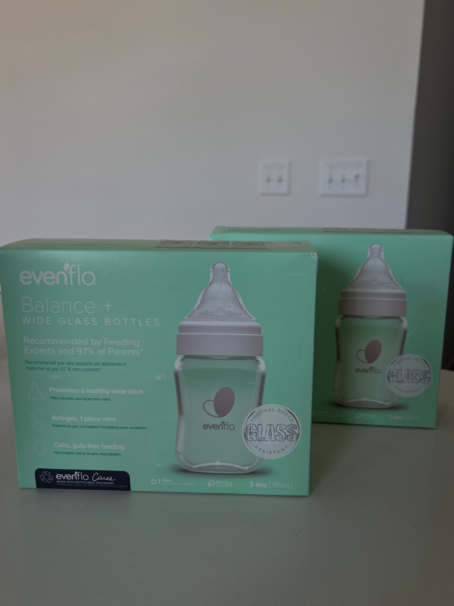 Best bottles for breastfeeding babies!! My newborn can easily switch from this to my boob without a problem because of the wide nipple 10/10🙌🏻🤌🏻

#LTKBump #LTKKids #LTKBaby