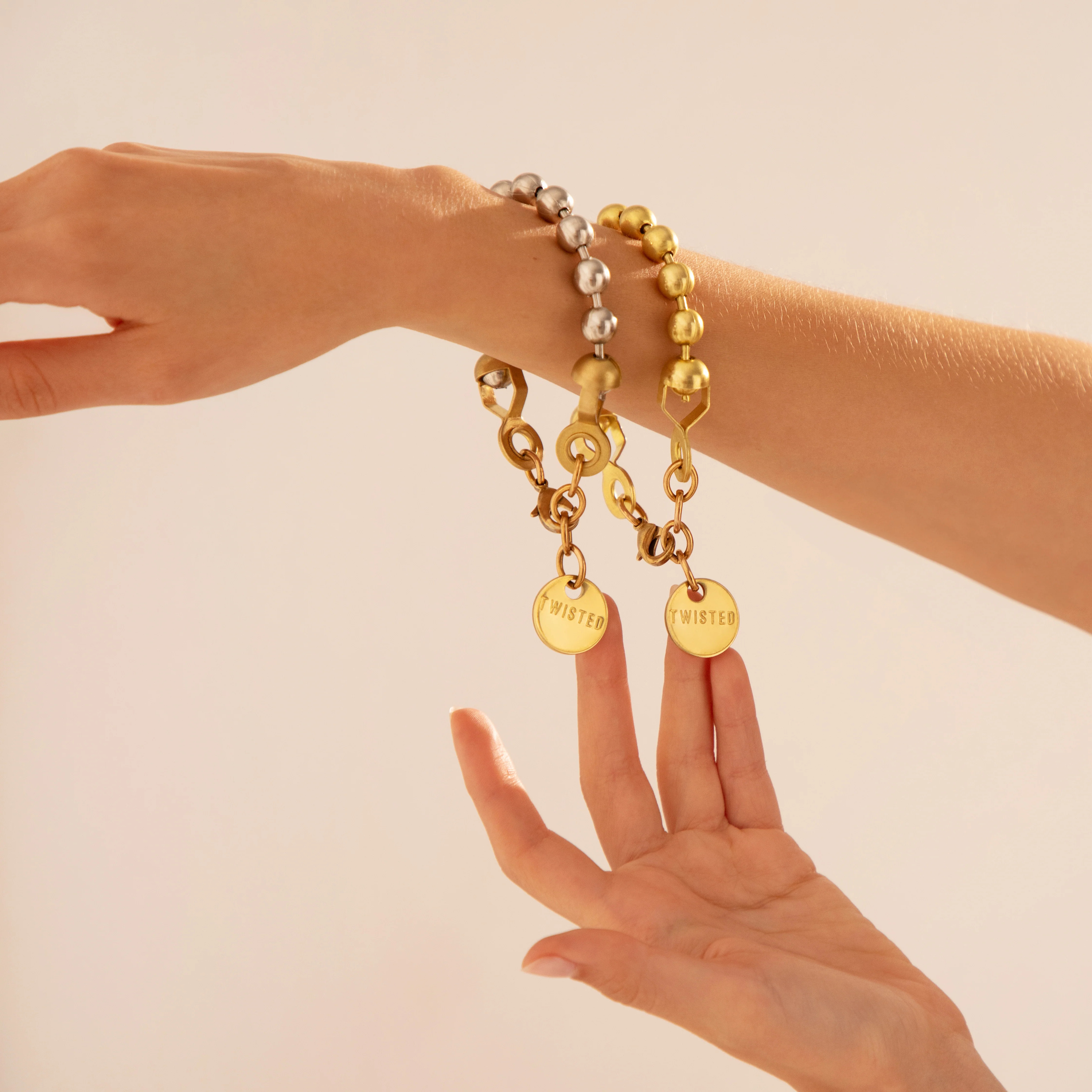 BALL & CHAIN Set | Twisted Silver