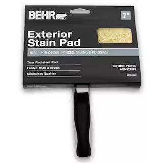 7 in. Exterior Stain Pad Applicator | The Home Depot