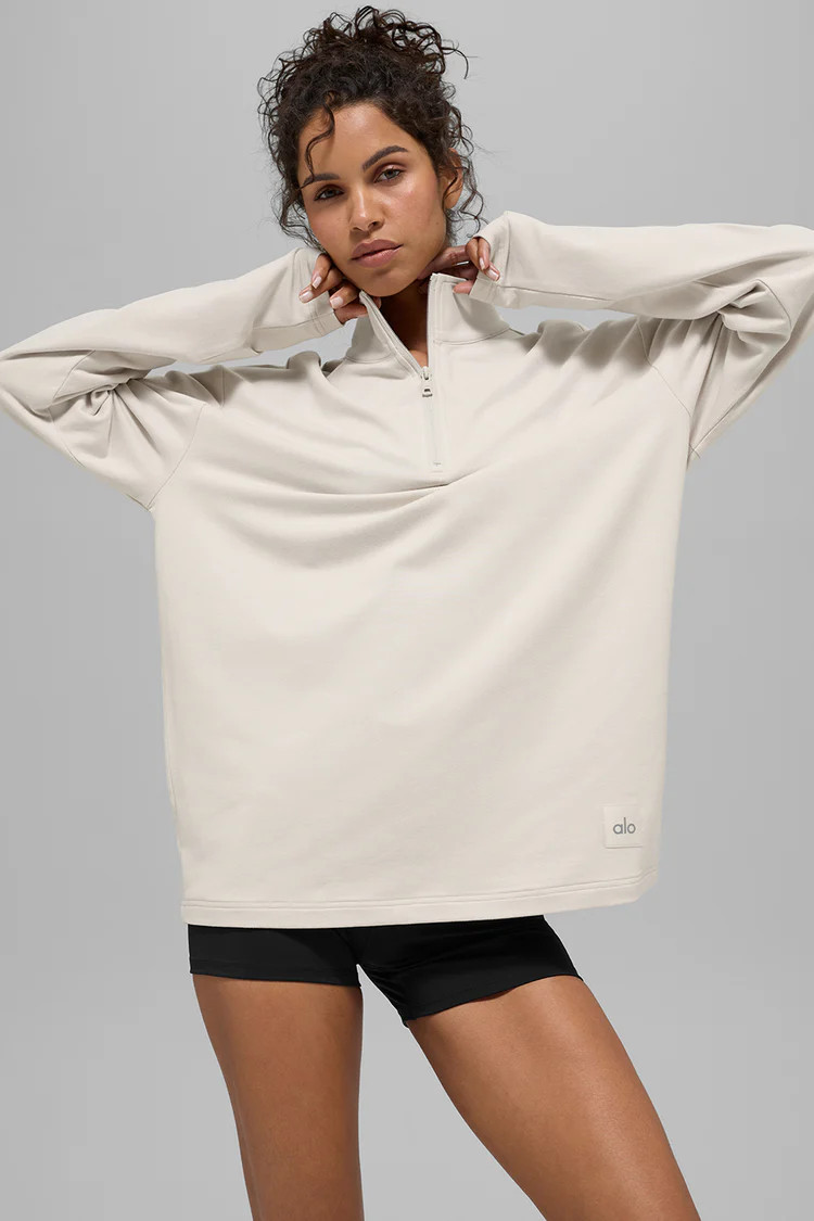 Double Take Long Sleeve 1/4 Zip | Alo Yoga (US)