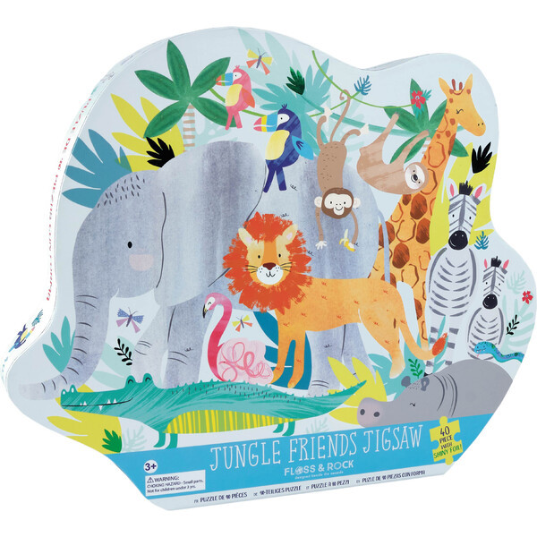 Jungle Friends 40-Piece Puzzle | Maisonette