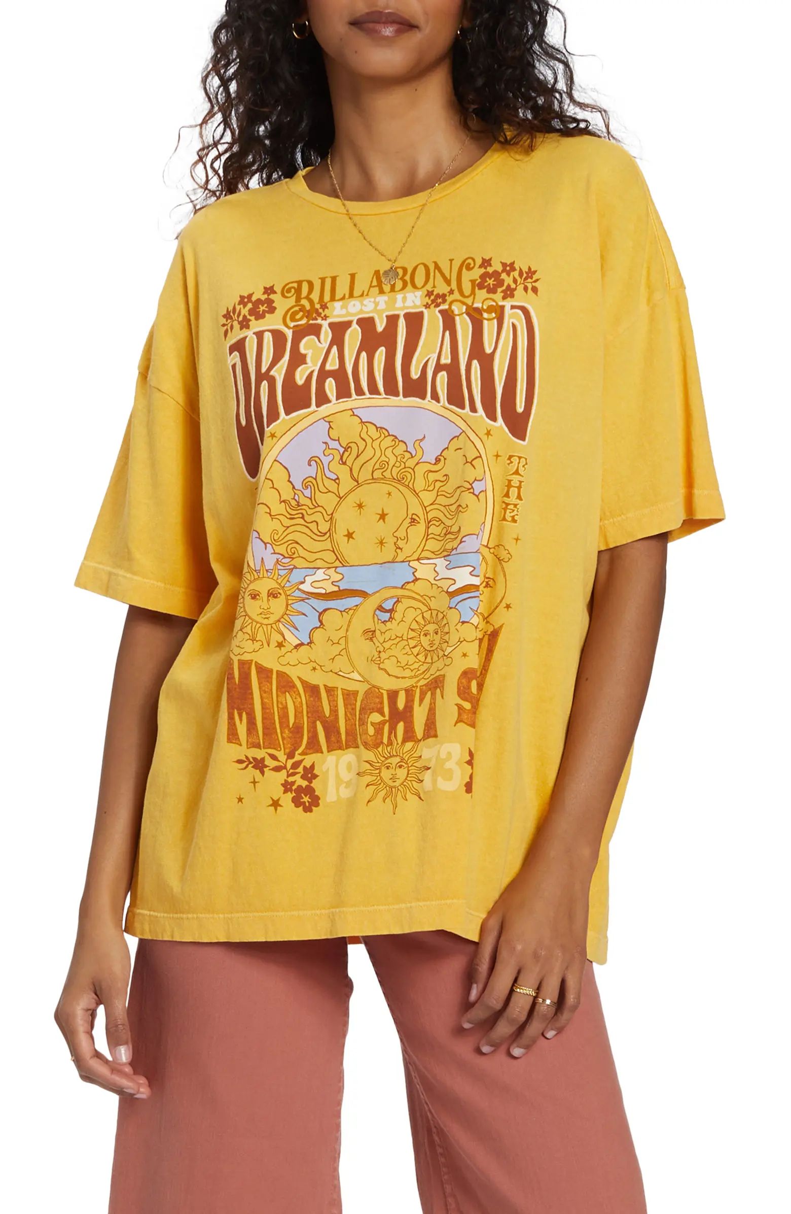 Billabong Dreaming Star Oversize Graphic T-Shirt | Nordstrom | Nordstrom