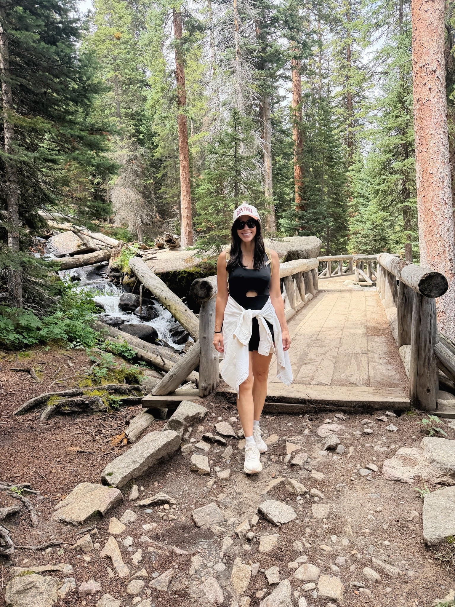 Hiking outfit for rmnp - onesie athleisure from Amazon

#LTKmomlife #LTKTravel