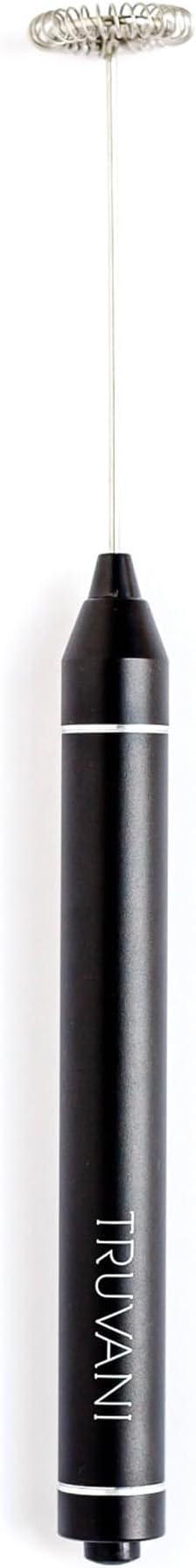 Truvani Frother Wand - Easy-To-Use Portable Mini Electric Whisk - Battery Powered, Aluminum Handh... | Amazon (US)