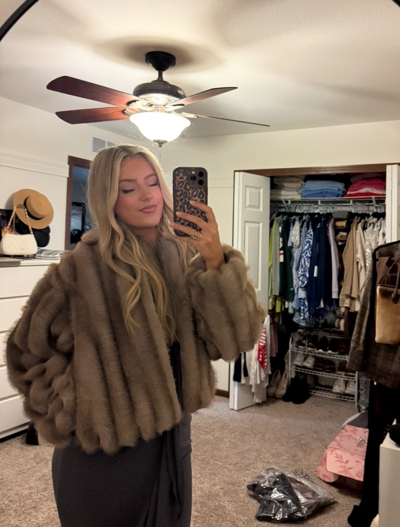 Peppermayo Naylor Faux Fur Jacket - Brown 🐻🤎 size S-M 

#LTKSeasonal #LTKU #LTKBeauty