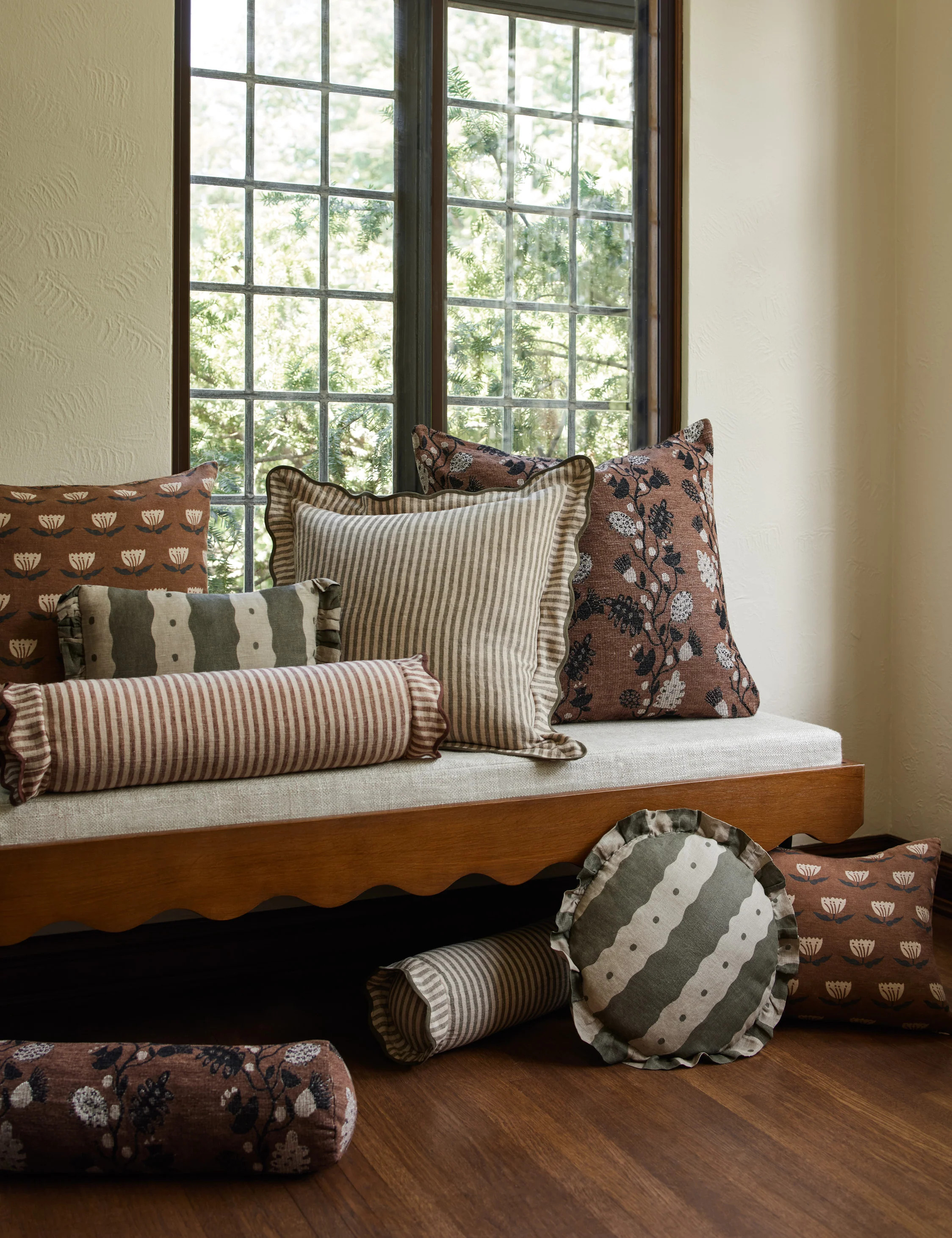 Dotti Linen Pillow by Sarah Sherman Samuel | Lulu and Georgia 