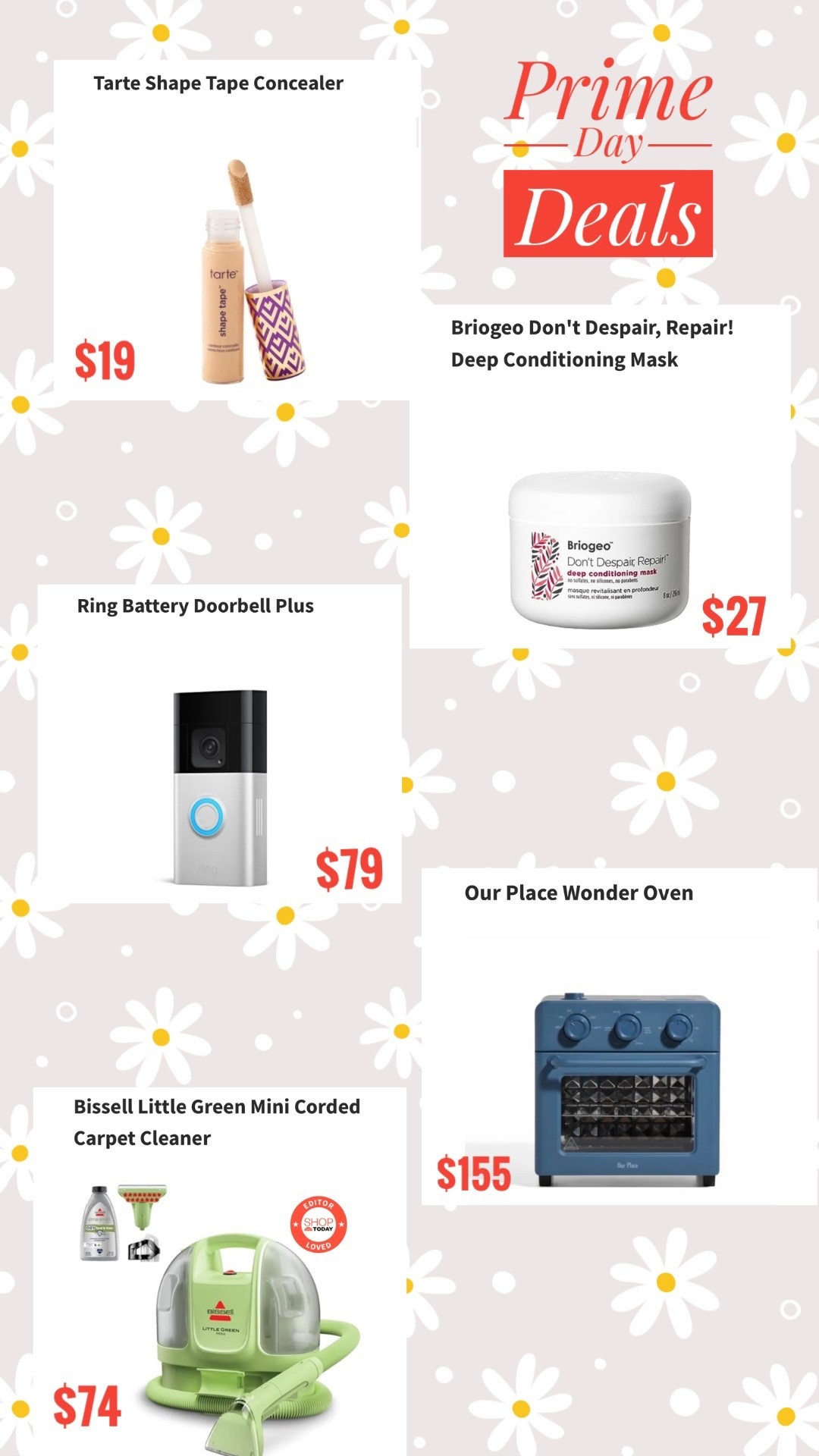 Prime Day Deals 

#LTKBeauty #LTKSaleAlert #LTKHome