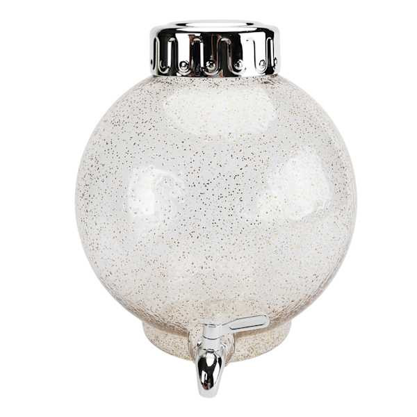 White Ornament Beverage Dispenser, 2.5gal | At Home