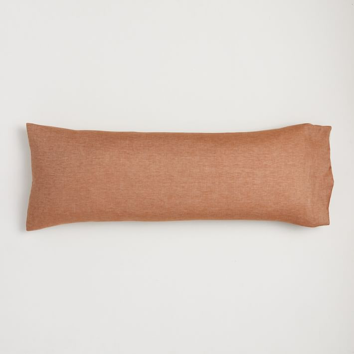 European Flax Linen Body Pillow Cover | West Elm (US)