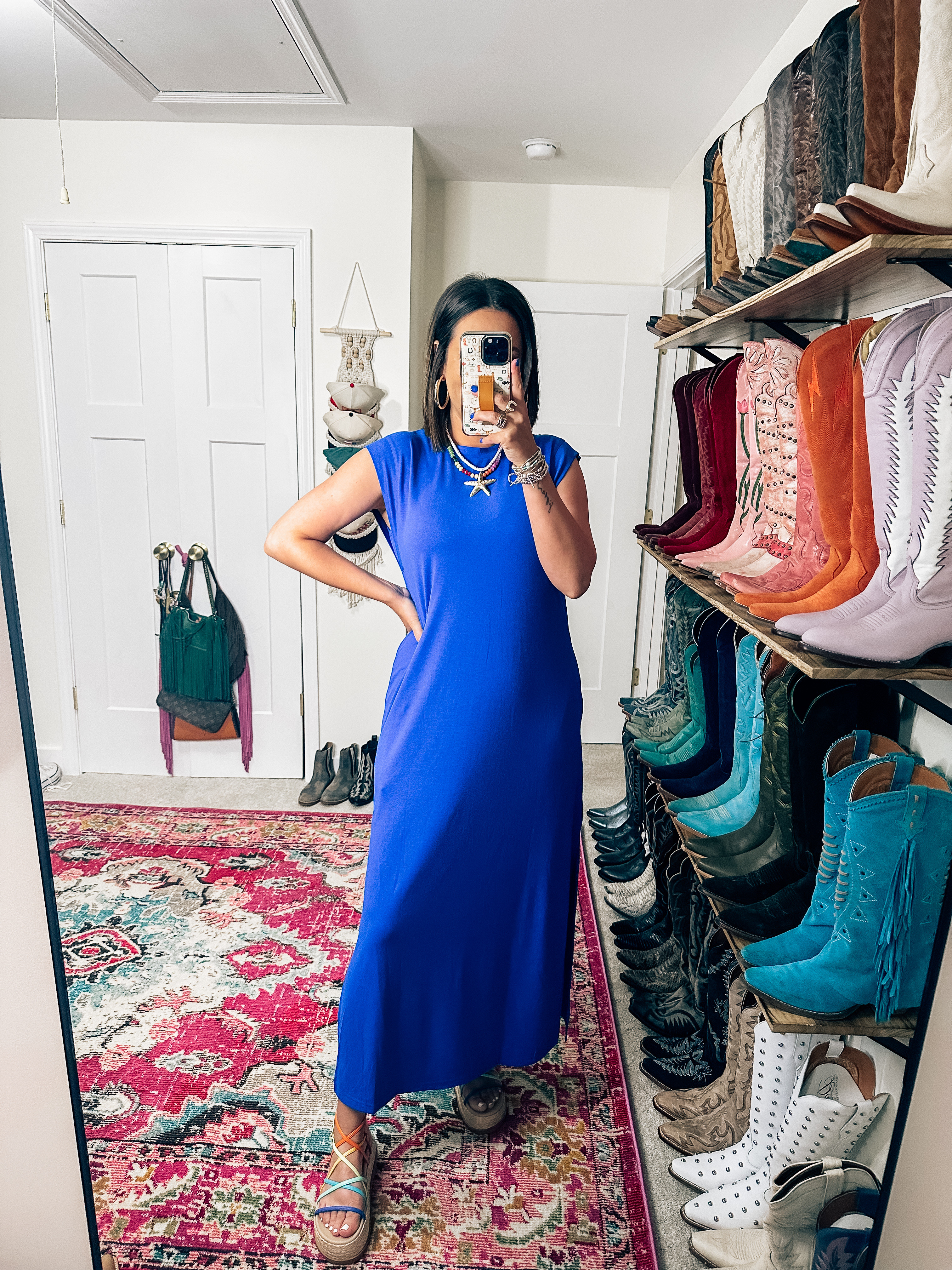 Wearing a medium in this maxi dress from Amazon ￼

#LTKWorkwear #LTKMothersDay #LTKootd
