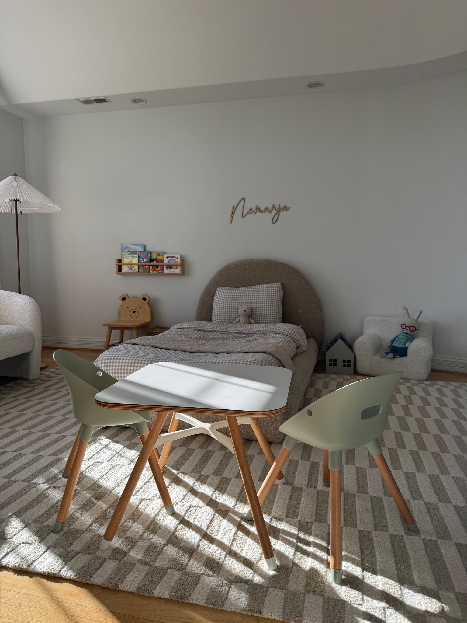 We also added the cutest table and chairs set! The bed is Soft Frame Designs but unfortunately cannot link it on LTK.  #kidsroom #toddlerroom #softframebed #bed #kidsbedroom #rug #wayfairfinds #wayfair #amazon #amazonfinds #founditonamazon #kids @amazon @wayfair 

#LTKHome #LTKFamily #LTKKids