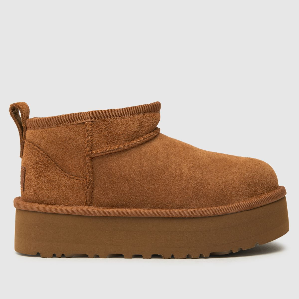 Kids Junior Chestnut UGG Classic Ultra Mini Platform Boots | schuh | Schuh