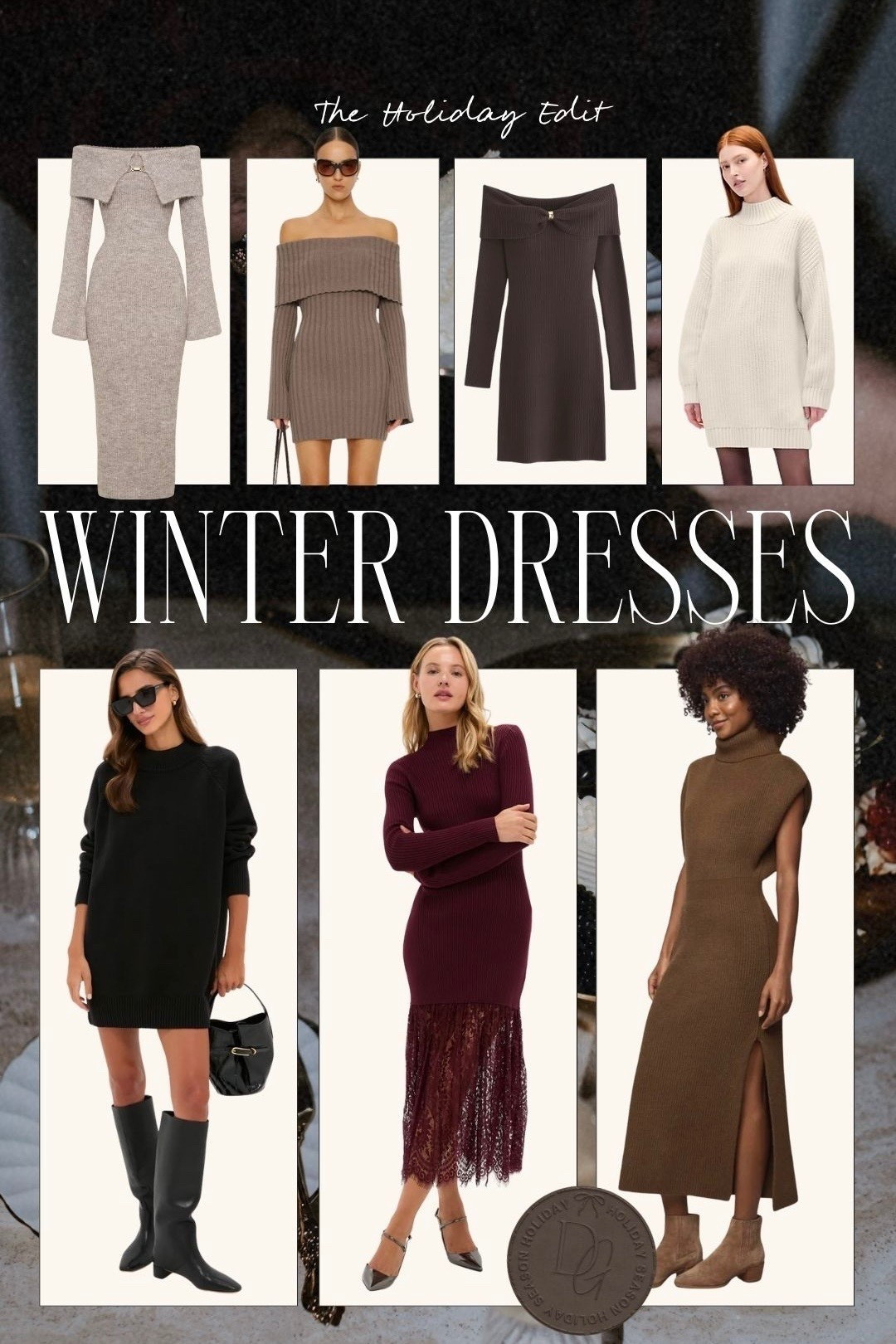 Winter Dresses | winter style, winter fashion, holiday style, holiday dresses, long sleeve dresses, sweater dresses

#LTKSeasonal #LTKFindsUnder50 #LTKHoliday